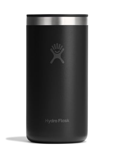 Hydro Flask Travel Coffee Cup – Insulated Stainless Steel, Non-Spill, Leak Proof to-Go Tumbler 16 Oz Black