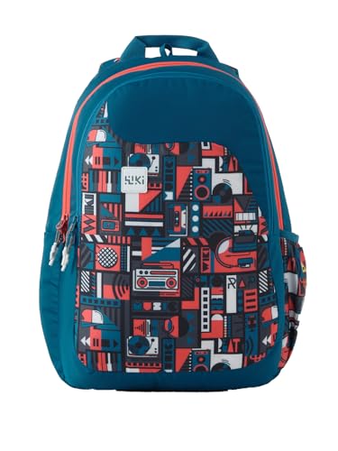 Wildcraft Wiki 1 30L Laptop Backpack for Men & Women | Fits 15.6 inch Laptop | Padded Shoulder Straps, Multi Compartments, Anti-Theft Zippers | School