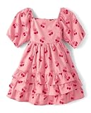 Gymboree — Gymboree,Girls,and Toddler Casual Tiered Dresses,Cherries,12 Months,18 Months