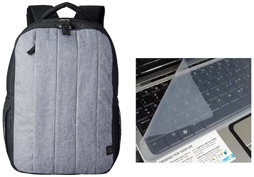 HP 330 15.6-inch Laptop Backpack/Trolley Pass-Through; Padded Back Panel; Padded air mesh Panel/Hand wash and air Dry/1 Year Limited Warranty (793A7AA
