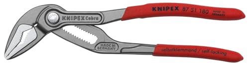 KNIPEX Tools 87 51 180 Cobra® ES Water Pump Pliers, 7-1/4"