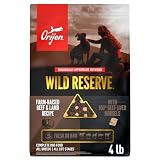 ORIJEN Wild Reserve Dry Dog Food Farm-Raised Beef & Lamb Recipe 4lb Bag