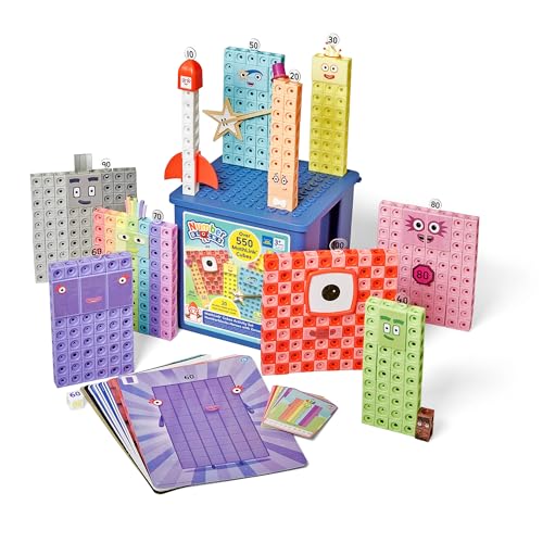 Learning Resources Cubos MathL...cimal y Tabla del 10, 3–7 años