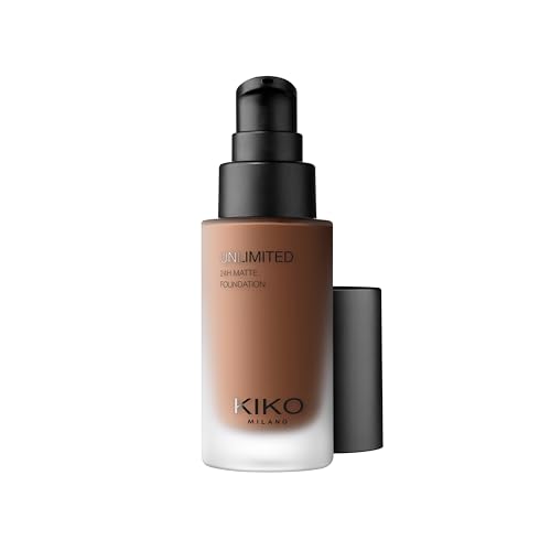 KIKO Milano Unlimited 24H Matte Foundation 10 NR, Long-Lasting Matt Liquid Foundation With Up To 24-Hour Hold