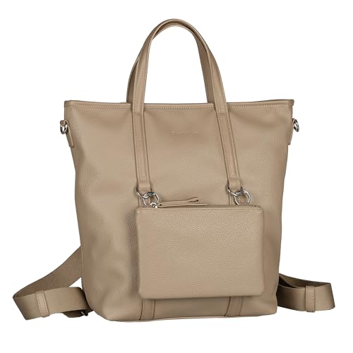 🔥 SELTEN SO GÜNSTIG (-67%) TOM TAILOR Jamila Damen Rucksack Backpack Handtasche, 15 L Beige
