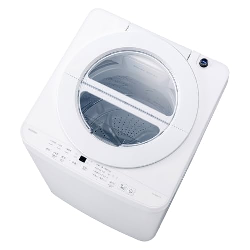 アイリスオーヤマ 洗濯機 5.0kg ホワイト ITW-50B01-W OSH fit 特急コース 9分洗濯 ガチ落ち極渦洗浄 ラクとれLOW設計 3