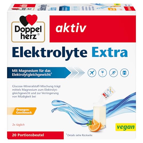 🔥 STARKER PREIS (-36%) Doppelherz Elektrolyte Extra - mit Orangen-Geschmack