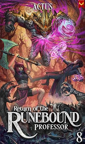 Return of the Runebound Professor 8 book cover