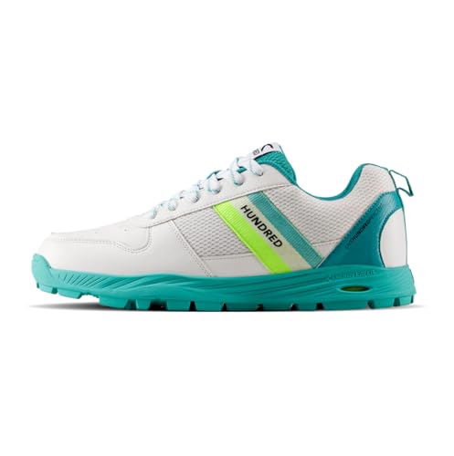 Hundred PitchStrike Cricket Shoes | Multi-Surface Grip with TerraSpike Outsole | Energy Layer Midsole for Cushioning and Support | Lightweight, Breath