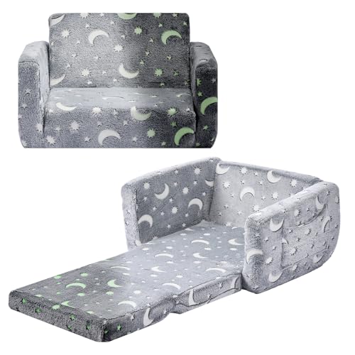 VEVOR Kindersofa 2-in-1 mit Leuchteffekt
