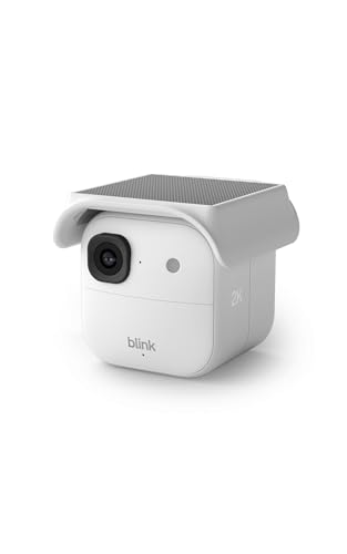 ⚡ BLITZDEAL (-60%) Blink Solaris 2K+ (neueste Gen.), Solarbetriebene, kabellose, intelligente Sicherheitskamera, 2K-Video, Inkl. Sync-Modul, 1-Kamerasystem (weiß)
