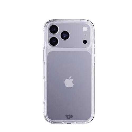 Tech21 EvoClear Case for iPhone 17 Pro Max – Clear | Slim Protective Case | Impact Protection | Wireless Charging Compatible