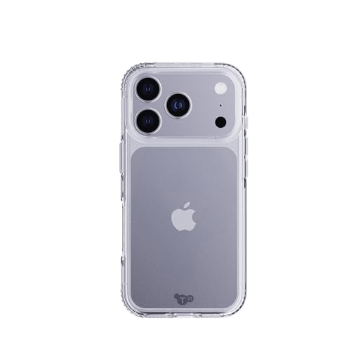 Tech21 EvoClear Case for iPhone 17 Pro – Clear | Slim Protective Case | Impact Protection | Wireless Charging Compatible