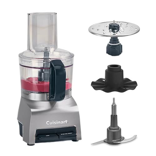 🔥 STARKER PREIS (-37%) Cuisinart FlexPrep® 1,1L Küchenmaschine | All-in-One: Hacken, Raspeln, Pürieren, Schlagen | Edelstahlklinge, Wendescheibe & Schneebesenaufsatz | BladeLock™-System | Ein-Knopf-Bedienung & Pulsfunktion