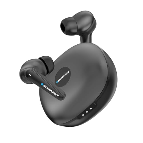 BLAUPUNKT BTW300 Xtreme Moksha Maxbuds (2025) – True ANC, 700mAh Battery, Quad AI Mics, Crispr ENC, Blink Pair, Dual Pairing & Dual EQ for Deep Bass &
