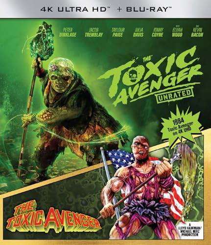 The Toxic Avenger Collector's Edition [4K UHD + Blu-ray] with Bonus The Toxic Avenger (1984) 4K UHD