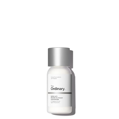 The Ordinary Sulfur 10% Powder-to-Cream Acne Spot Treatment Concentrate