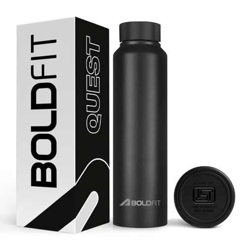 Water Bottles Stainless Steel Water Bottle 1 Litre Steel Bottles for School, Office, Home, Gym 1 Litre for Men Leakproof, Rust Free Metal Bottle -1000