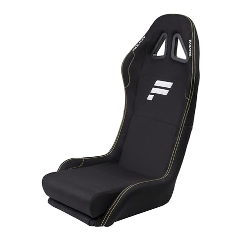 Fanatec Sim Racing CSL Cockpit Seat – Lightweight and Durable, Designed for CSL Cockpit, Breathable Cushioned Fabric – Black