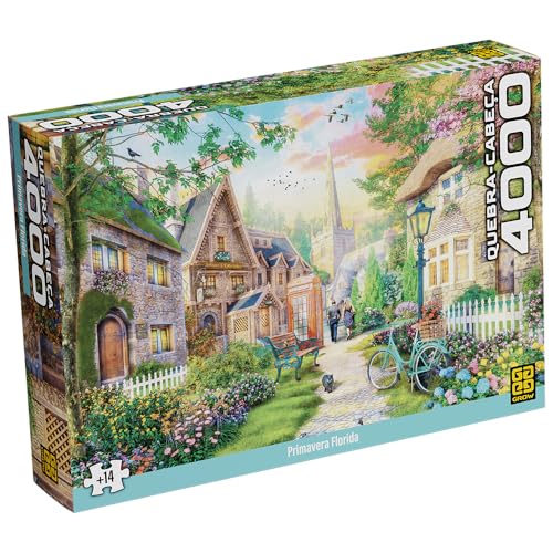Quebra Cabeça 4000 Peças - PRIMAVERA FLORIDA - Grow