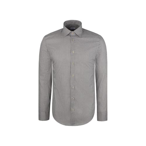 🔥 STARKER PREIS (-66%) Seidensticker Herren Business-Hemd - Shaped Fit - Bügelleicht - Button Down Kragen-Kragen - Extra Langer Arm - 100Prozent Baumwolle