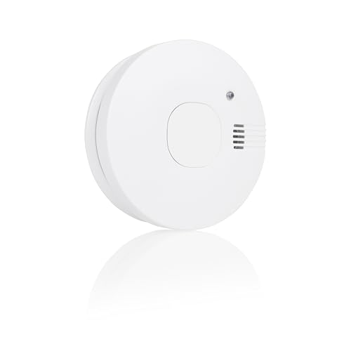 🔥 STARKER PREIS (-45%) Smartwares Rauchmelder – Austauschbare Batterie mit 5 Jahren Lebensdauer – Schnelle und zuverlässige Erkennung – 85 dB – FSM-11750