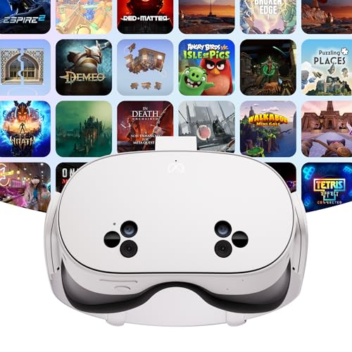 Meta Quest 3S 256GB, one Low Monthly Price, 24 Months of Games and Extended Protection, Ultimate Virtual Reality Experie