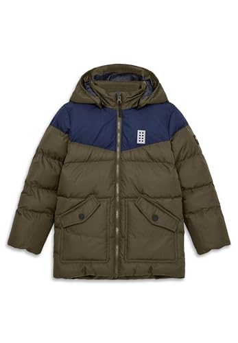 (-60%) Kabooki LEGO® Jacke – Dunkeloliv – LWJEBEL 733