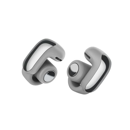 Bose Ultra Open Earbuds mit Bluetooth und OpenAudio Technologie, Clip On Kopfhörer, kabellose Open Ear Earbuds, immersive Audio, bis zu 48 Stunden Akk