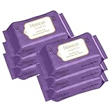 Manisa Beaute Co Lavender Luxe Refreshing Wet Wipes AlcoholFree ParabenFree Vegan CrueltyFree Soothing Hydrating Facial Wipes 150 Wipes Pack of 6