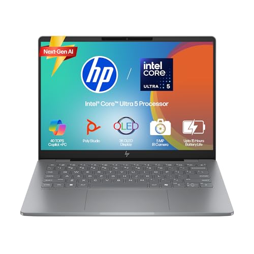 OmniBook X Flip OLED Intel Core Ultra 5 226V, 40 Tops (16GB LPDDR5x,1TB SSD) 3K, Touch, 120hz, 14''/35.6cm, Intel ARC Graphic,Win11, Office24, Meteor 