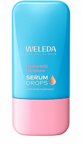 (-33%) WELEDA Hyaluronic Moisture Serum Drops 30ml Snow Mushroom vegan Bio Glow