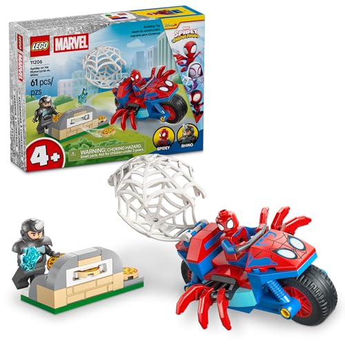 LEGO Marvel Spidey on his Motorcycle