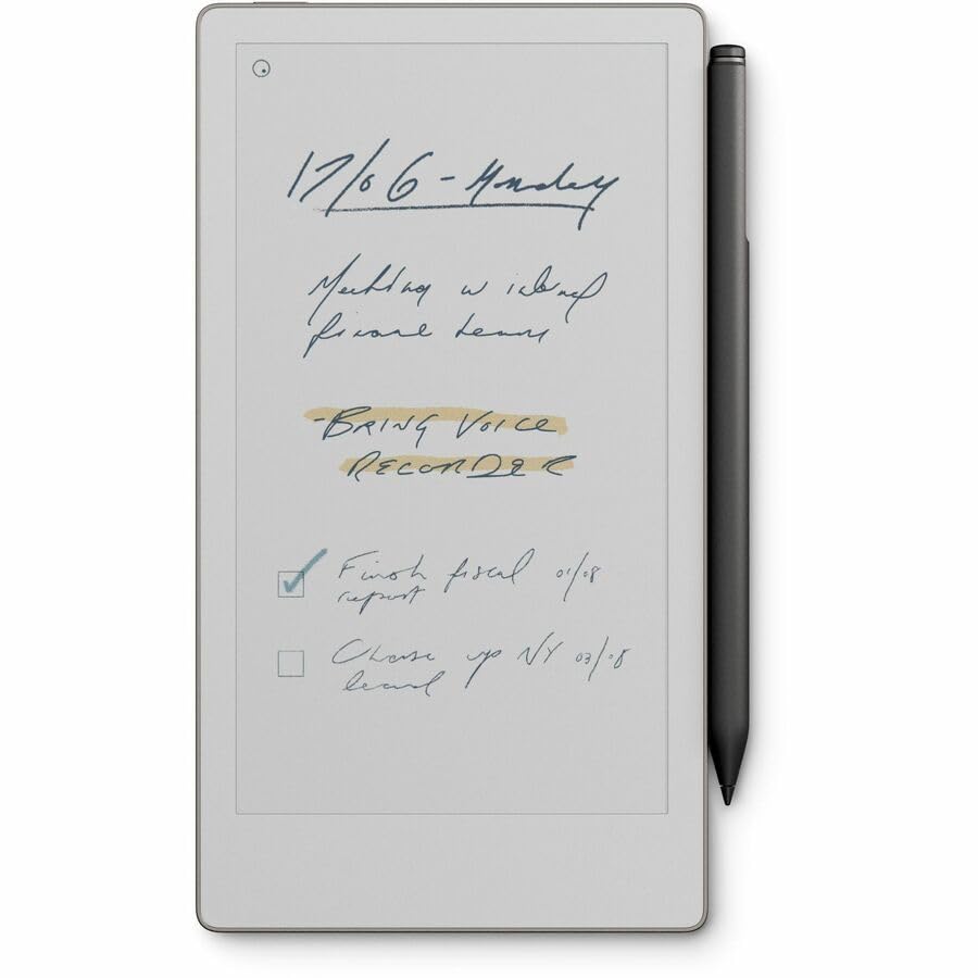 reMarkable Paper Pro Move | Ultraportable Color 7.3" Paper Tablet with Marker Plus | The Digital Pocket Notebook for Productivity on The Go