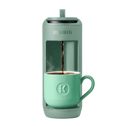 Keurig K-Mini Mate Single Serve K-Cup Pod Coffee Maker, Glamping Green