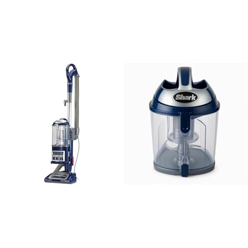 Shark Navigator Lift-Away Deluxe Upright Vacuum + Shark Dust Cup for Navigator Lift-Away Vacuums, Large Dust Cup Capacity, HEPA Filter, Swivel Steering, Upholstery Tool & Crevice Tool Included Navigator Lift-Away + Dust Cup
