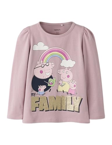 🔥 STARKER PREIS (-71%) NAME IT Girl Oberteil mit Langen Ärmeln Peppa Wutz