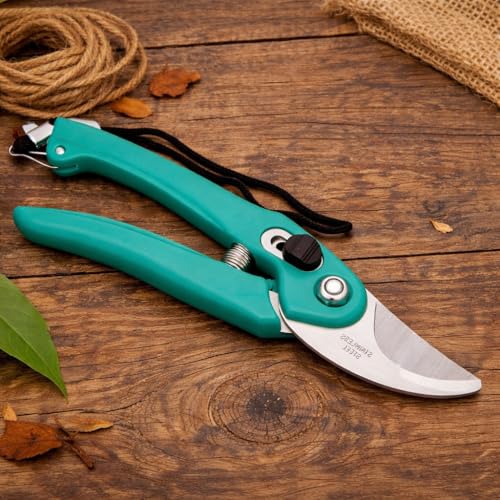 Multipurpose Gardening Scissors – Heavy Duty Garden Shears with Stainless Steel Blades and Soft Grip Handles for Pruning, Trimming, Harvesting, and Pl
