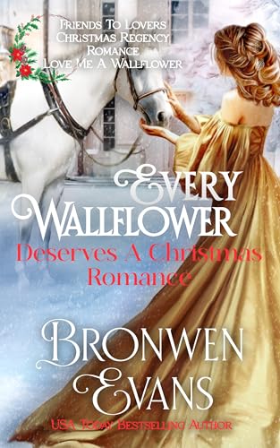 Every Wallflower Deserves A Christmas Romance book cover