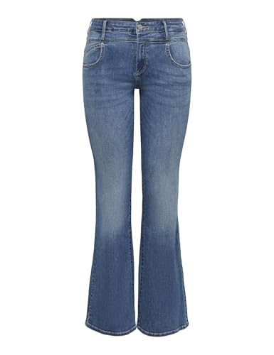 🔥 STARKER PREIS (-60%) ONLY Onlblush Mid Waist Flared Cut Det DNM