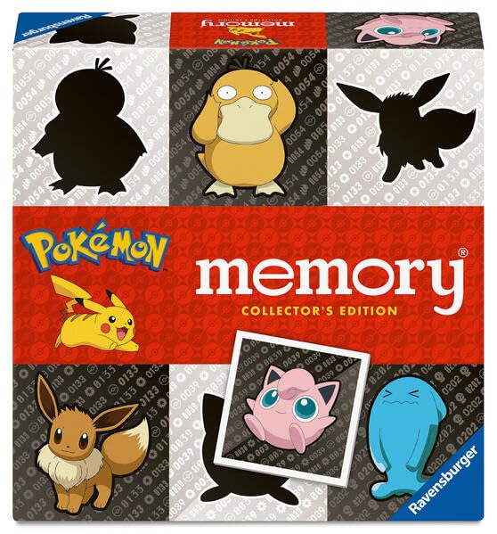(-36%) Ravensburger 24954 Collector's Memory® Pokémon - Die Fan-Edition des weltbekannten Gedächtnisspiels, für 2-8 Spieler ab 6 Jahren