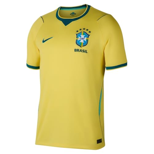 Camiseta Masculina Brasil Torcedor 2026/27 Nike - Amarelo