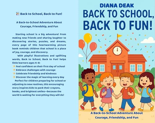 Back to School, Back to Fun! by Diana Deak, book cover