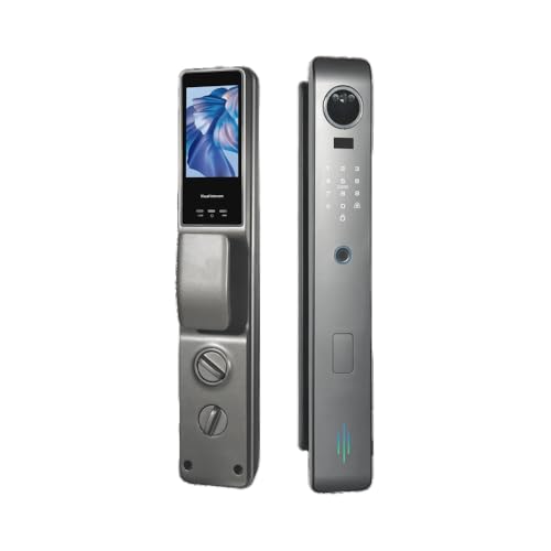 ARTO WiFi Biometric Smart Door Lock with Camera – Full Automatic Digital Lock with Fingerprint, RFID Card, Password, App & Key | Keyless Entry Lock fo