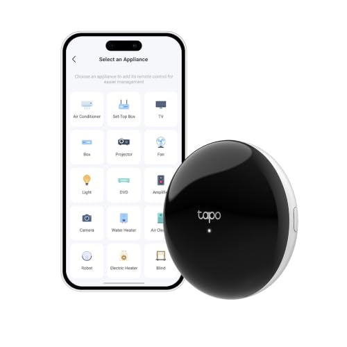 TP-Link Tapo Smart IR & IoT hub, materially Certified Connection Center for IR appliances and sensors, Requires 2.4 GHz Wi-Fi, Reliable Long-Distance 