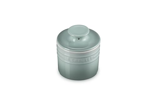 Le Creuset Stoneware Butter Crock, 6 oz., Sea Salt