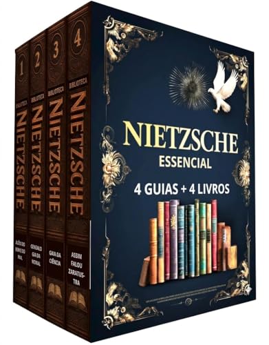 Capa do livro Biblioteca Nietzsche Essencial - 4 Livros