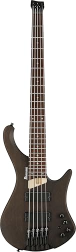 Ibanez Bass Workshop EHB605 5-string Electric Bass Guitar - Walnut Flat