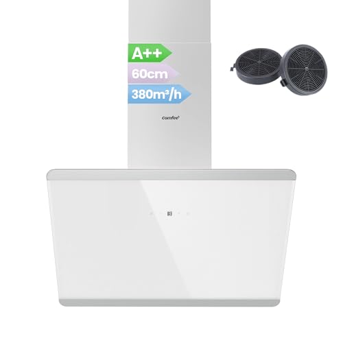 (-37%) COMFEE' Kopffreie Dunstabzugshaube 60cm A++ Umluft & Abluft CH60J64ET4A2W