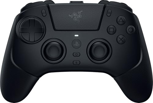 (-24%) Razer Raiju V3 Pro - Kabelloser E-Sport-Controller für PlayStation 5 & PC - 4 abnehmbare Mausklick-Tasten & 2 Klauengriff-Bumper - TMR-Analogsticks - Pro HyperTrigger - Mecha-Tactile-Tasten | Schwarz